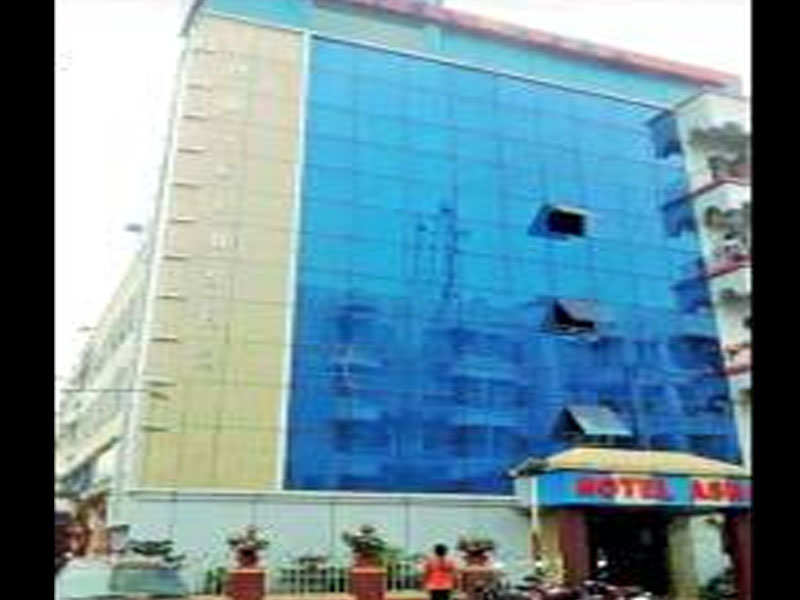 Hotel Asha in Digha, where the women were allegedly molested and beaten up