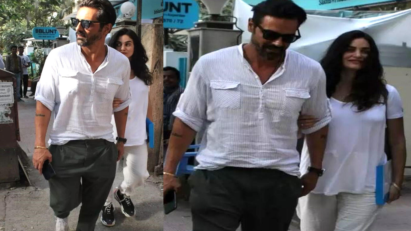 Arjun Rampal Spotted Outside A Clinic With Pregnant Girlfriend