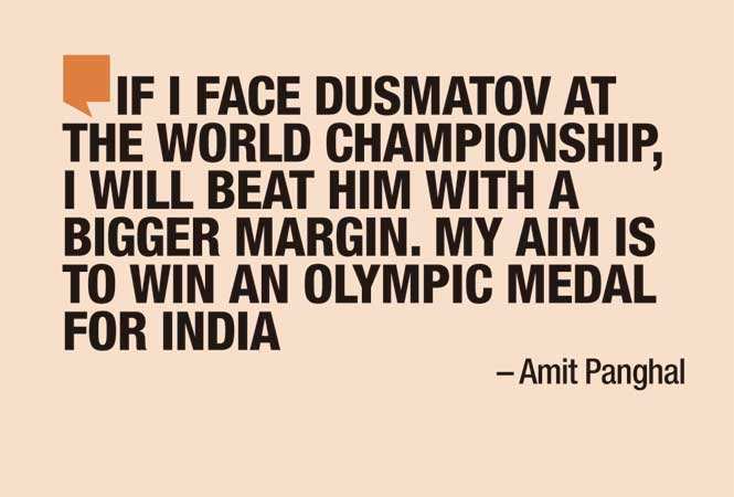 Amit Panghal Olympic Medal Ke Liye Jaan Laga Doonga Off