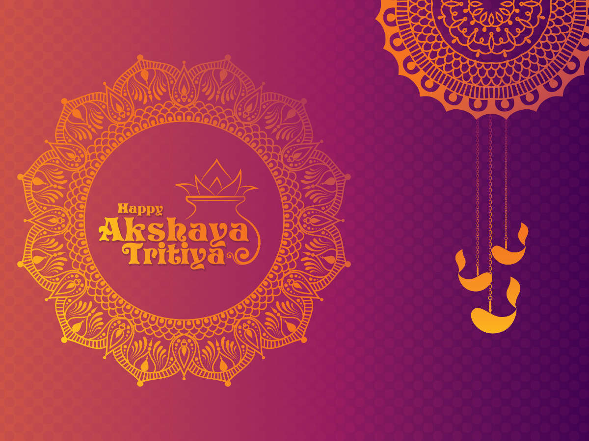 Vector Illustration Creative Background Festival Akshaya Tritiya  Celebration Stock Vector Image by SSDN 191654018