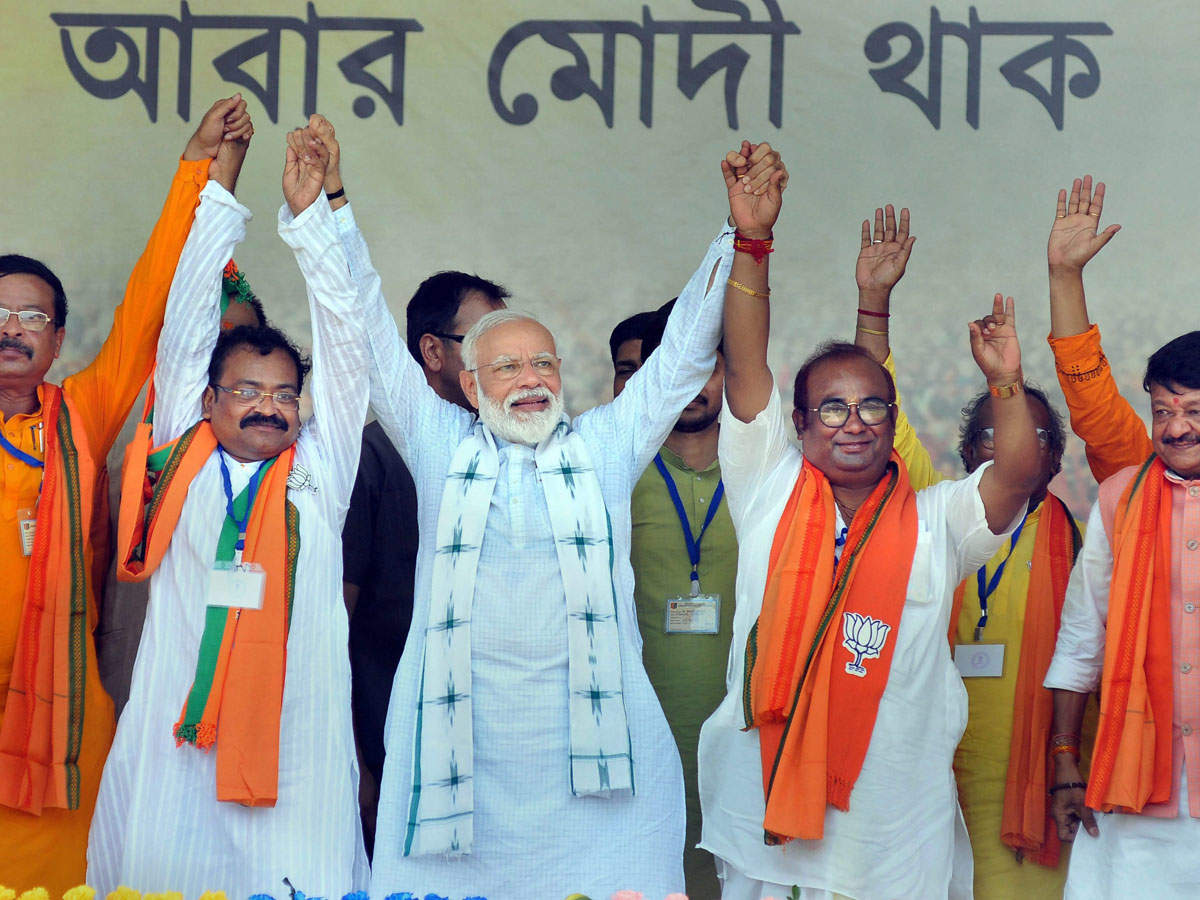 Jail for Jai Shri Ram in Didi's Bengal: PM Modi - Times of India