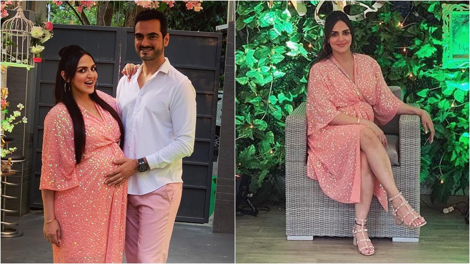 Mom To Be Actress Esha Deol Gets A Surprise Baby Shower Hindi