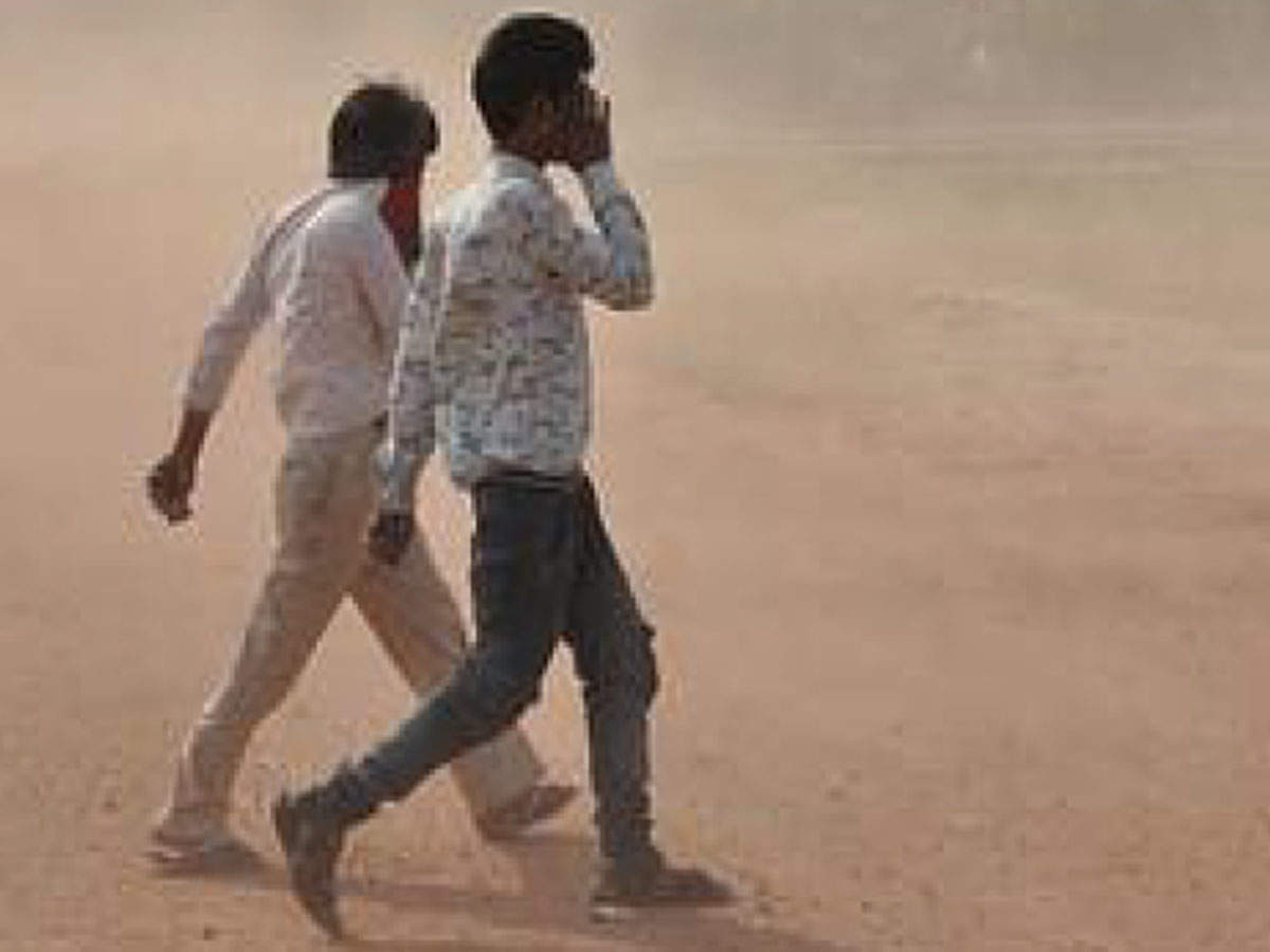 Senior scientists at the Indian Institute of Tropical Meteorology have claimed that most of northwest India — including north Gujarat, Rajasthan, parts of Uttar Pradesh, Haryana and Delhi will be in the grip of a duststorm from Wednesday night on.