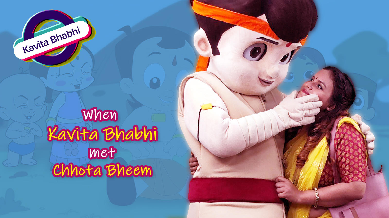 When Kavita Bhabhi met 'Chhota Bheem' the Kung Fu master! | Hindi ...