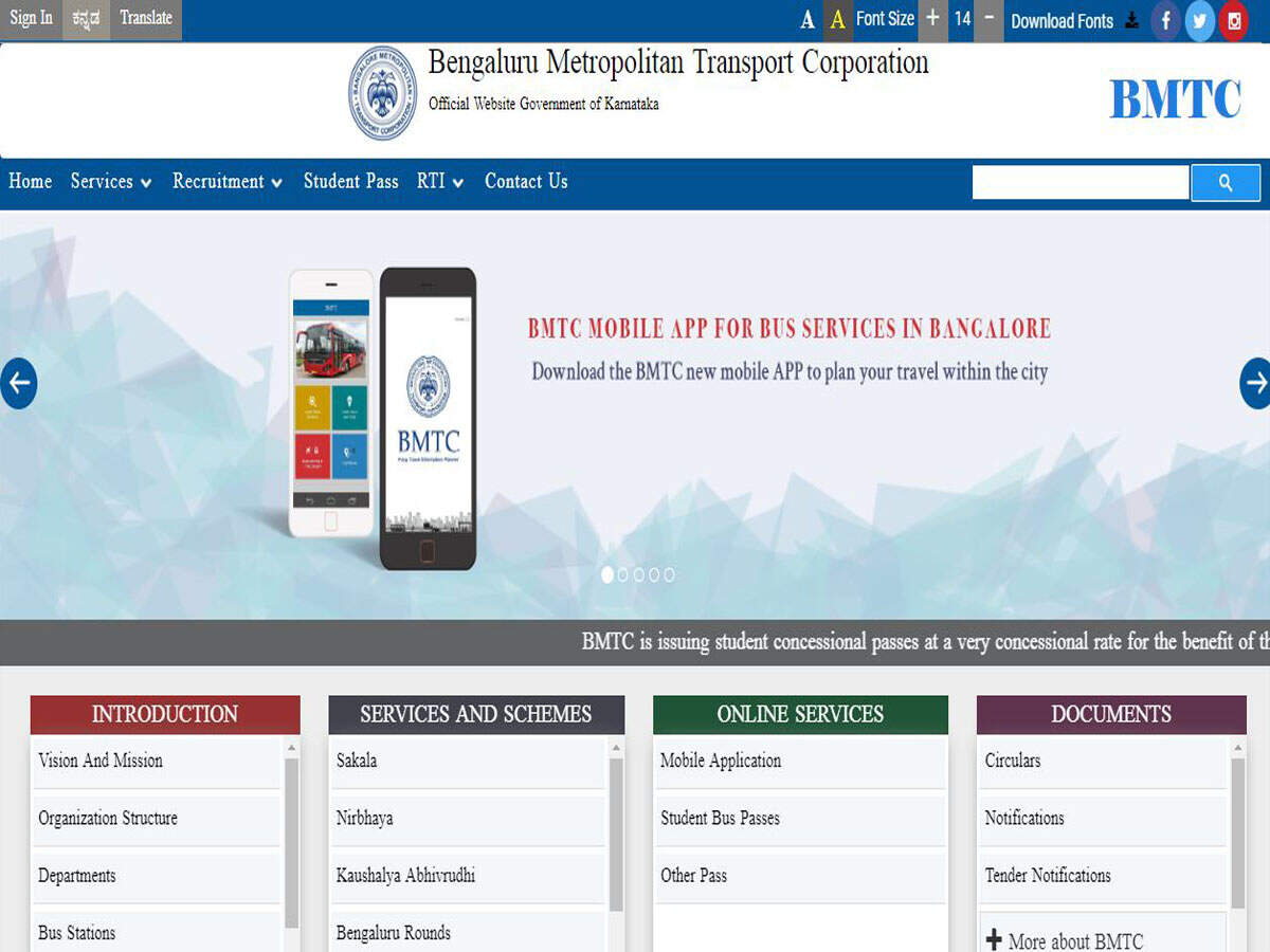 Bmtc Website Updated But No Real Time Bus Data Available Bengaluru News Times Of India