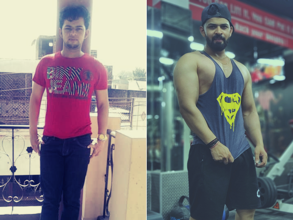 Weight gain: This guy went from 45 to 73 kilos! Know his diet plan and  workout - Times of India