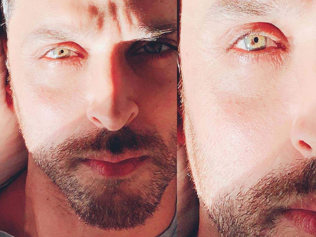 These sun-kissed selfies of Hrithik Roshan justify his 'Greek God' title; here's what Karan Johar has to comment on the post - Times of India