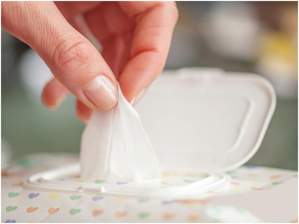 Here is why wet wipes may be harmful - Times of India