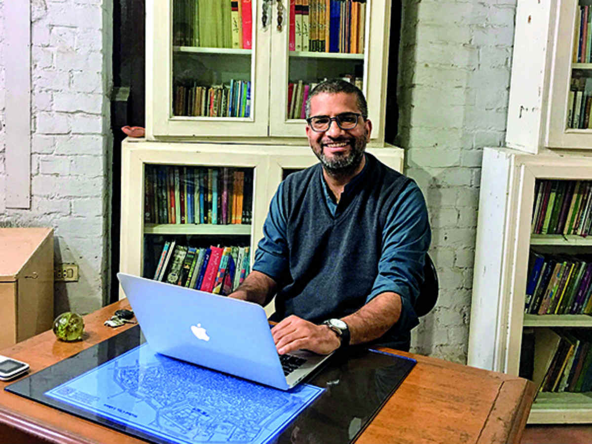 Abid, 37, aims to build a dictionary of Punjabi poetry