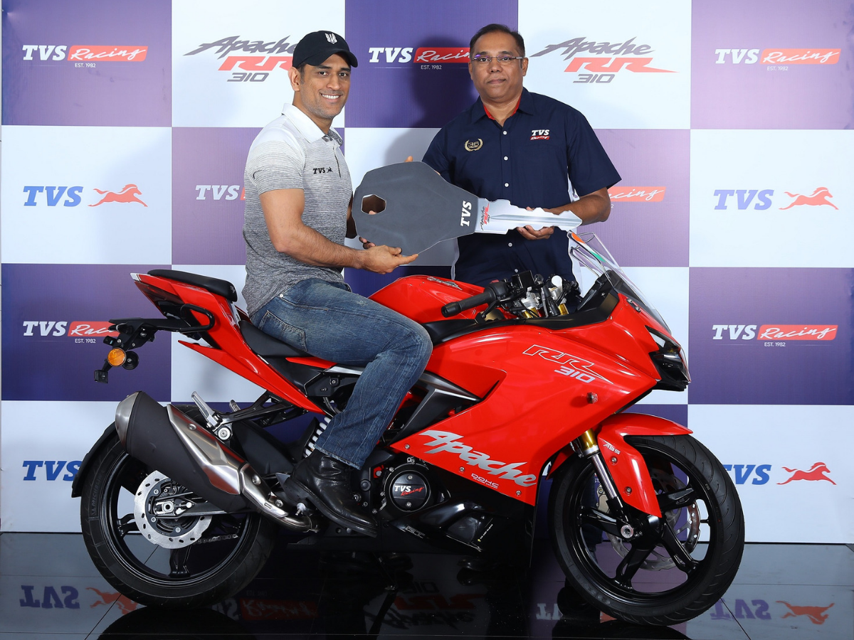 Tvs Apache Rr 310 Price In India 2019 Tvs Apache Rr 310 Launched At Rs 2 27 Lakh India Business News Times Of India