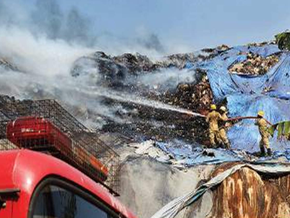 Five fire tenders made 15 trips until late Monday evening to douse the fire