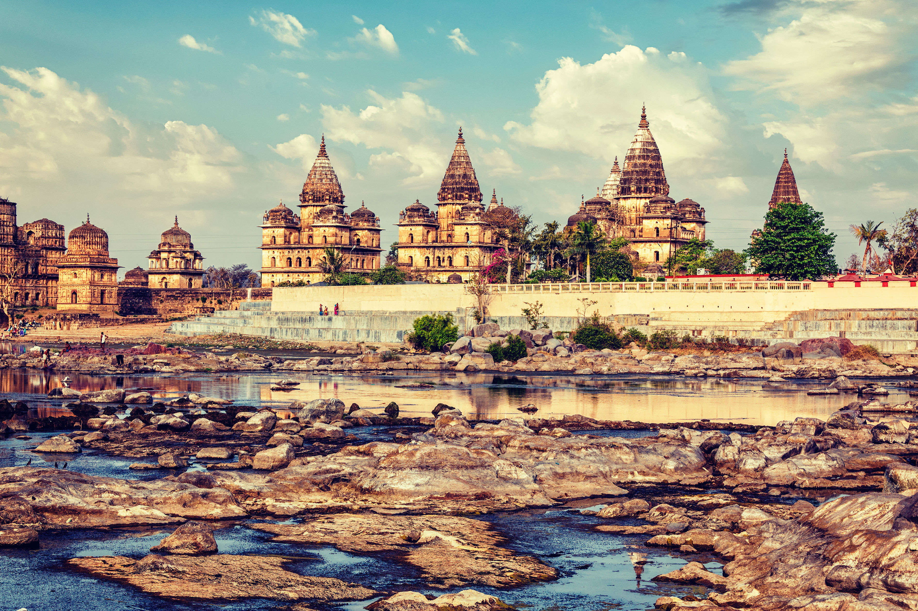 The historical town of Orchha included in the tentative list of UNESCO's heritage sites