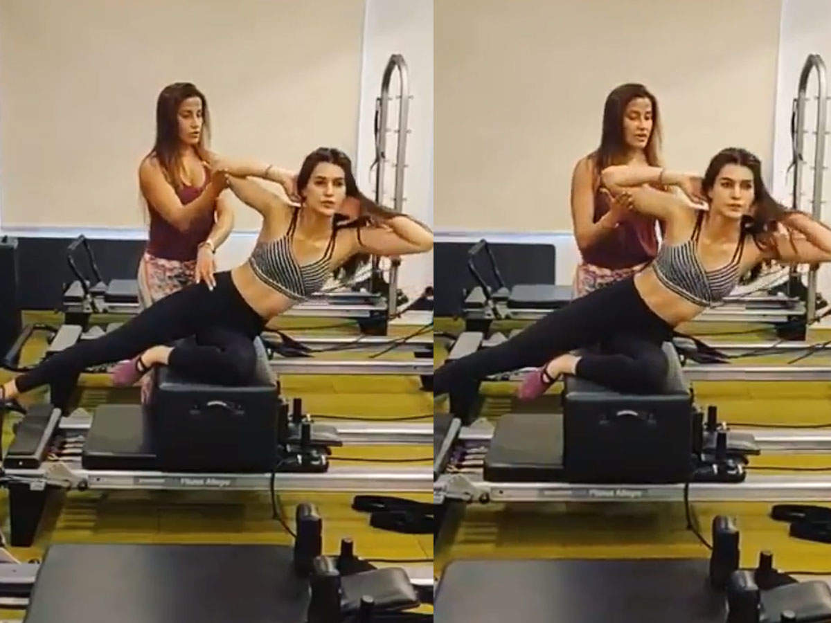 Kriti Sanon workout video