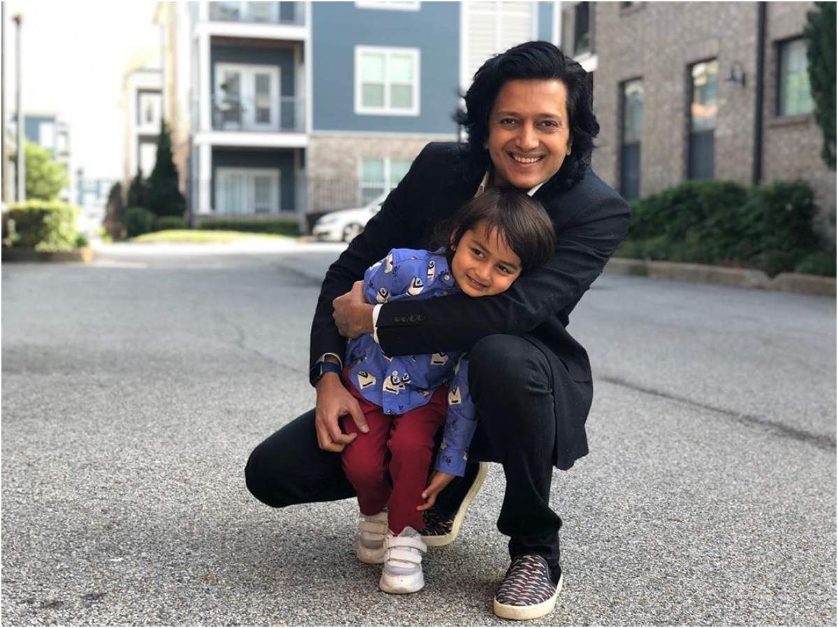 Photo Riteish Deshmukh S Birthday Wish For His Son Rahyl Deshmukh