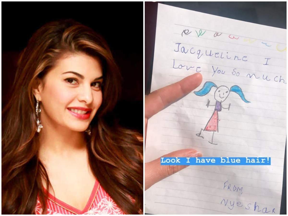 boiler trainer vaardigheid Jacqueline Fernandez receives a special token from a young fan | Hindi  Movie News - Times of India