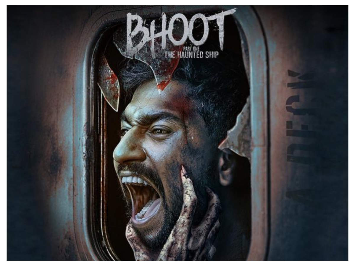 Bhoot'- part one: The Haunted Ship' poster: The Vicky Kaushal and Bhumi Pednekar starrer will make a chill run down your spine | Hindi Movie News - Times of India