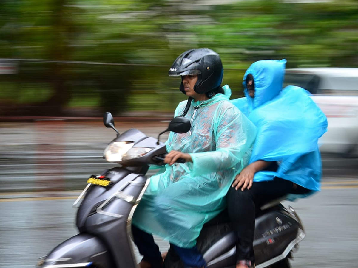 Rain and strong winds lashed parts of Goa on Tuesday 