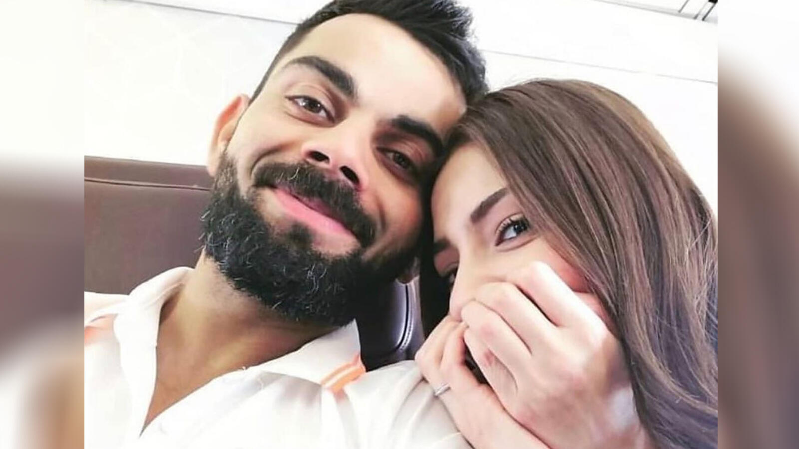 Virat Kohli And Anushka Sharma Ace The Perfect Selfie In This Picture Hindi Movie News Bollywood Times Of India