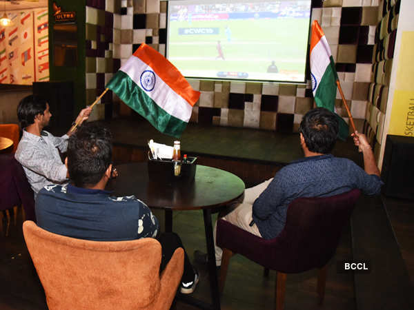 Eateries around the Pink City have organised live screenings, cricket-inspired menus, offers and more for the most-awaited World Cup match (Shalini Maheshwari/BCCL)