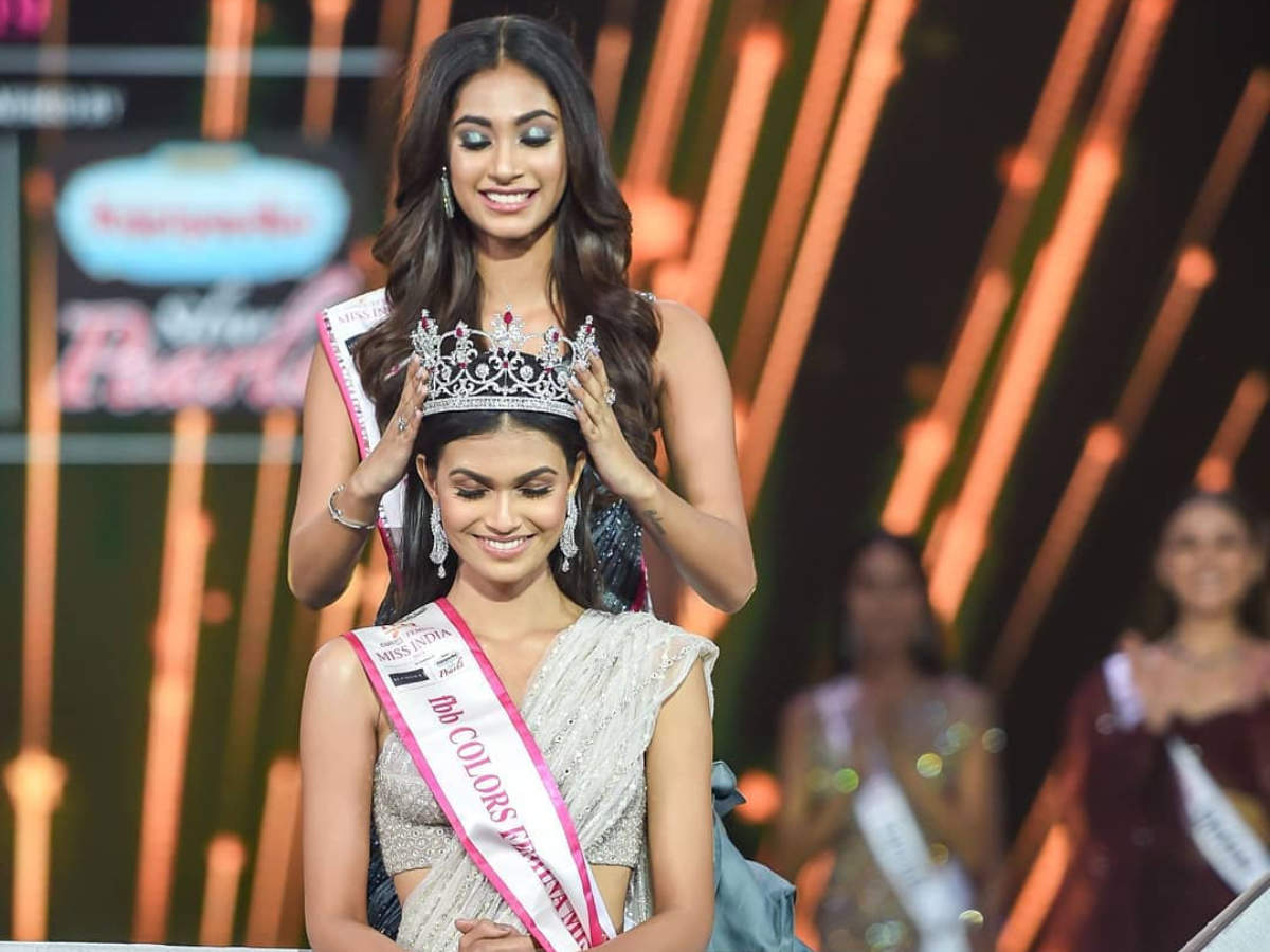 Rajasthan S Suman Rao Crowned Fbb Colors Femina Miss India 2019 Times Of India