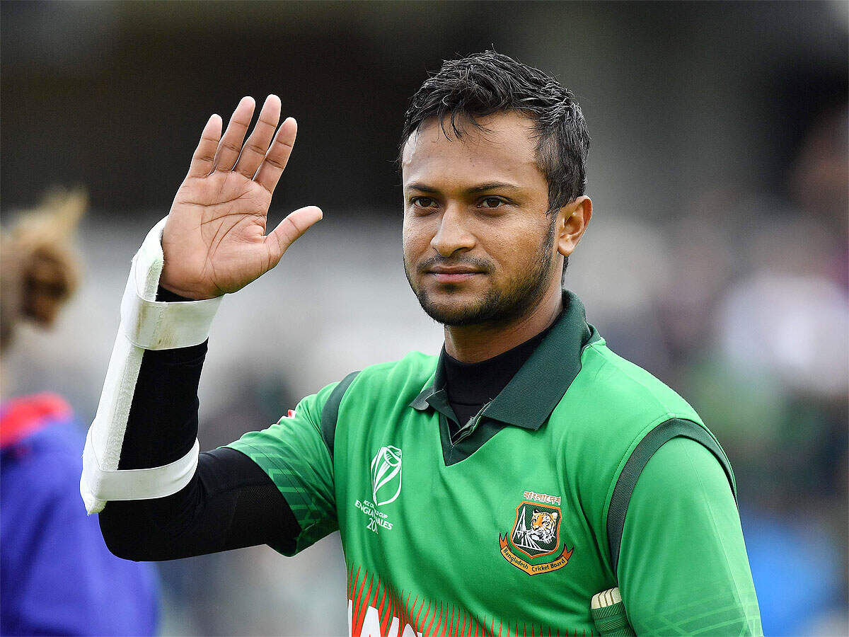 Simply put, Shakib is setting the World Cup on fire. (AFP Photo)