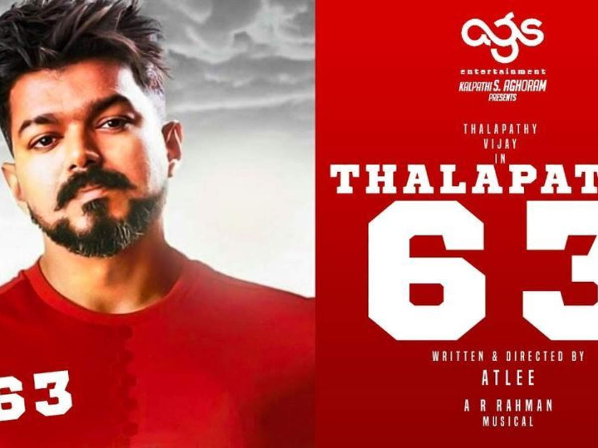 The makers of Vijay starrer 'Thalapathy 63' to announce an ...