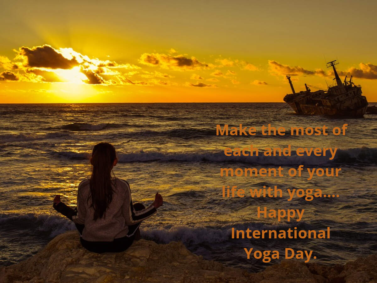 Yoga Day Lines In English