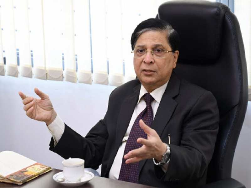 Former chief justice of India Dipak Misra. 
