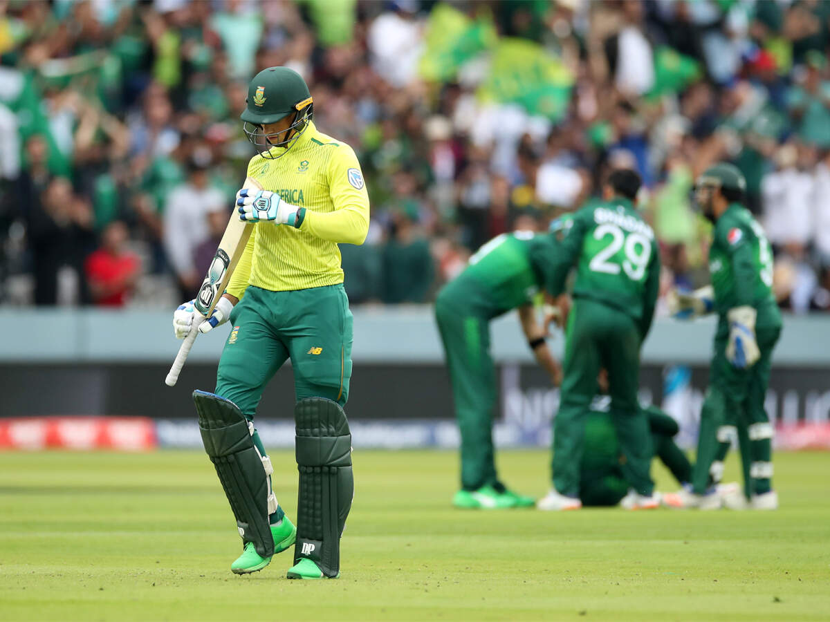 Pakistan Vs South Africa Highlights World Cup 2019 Pakistan Beat South Africa By 49 Runs Cricket News Times Of India