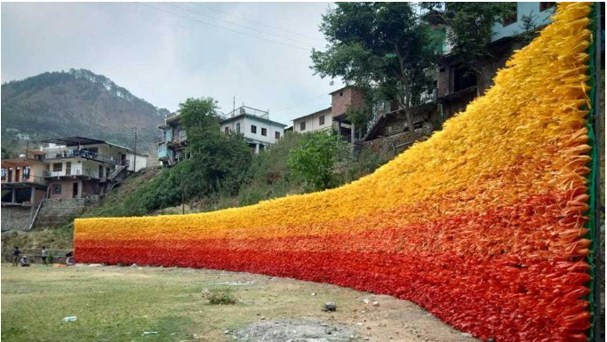 Mussoorie’s ‘Wall of Hope’ is a gentle reminder to tourists to not litter