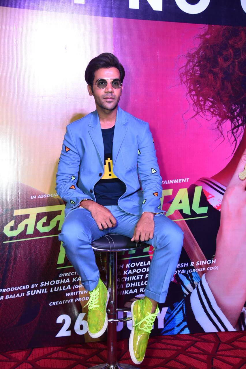 Image result for judgemental hai kya rajkumar rao delhi promotion