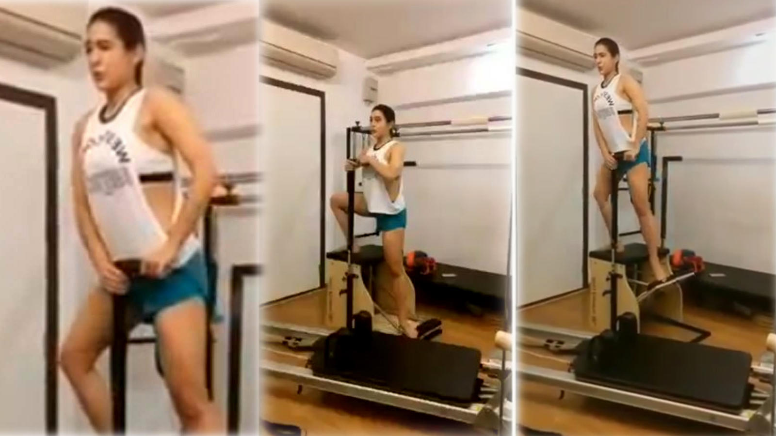 Watch Sara Ali Khan S Impressive Workout Video Will Convince You To Hit The Gym Asap