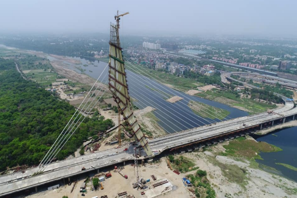 Soon people in Delhi will be able to climb the famous Signature Bridge