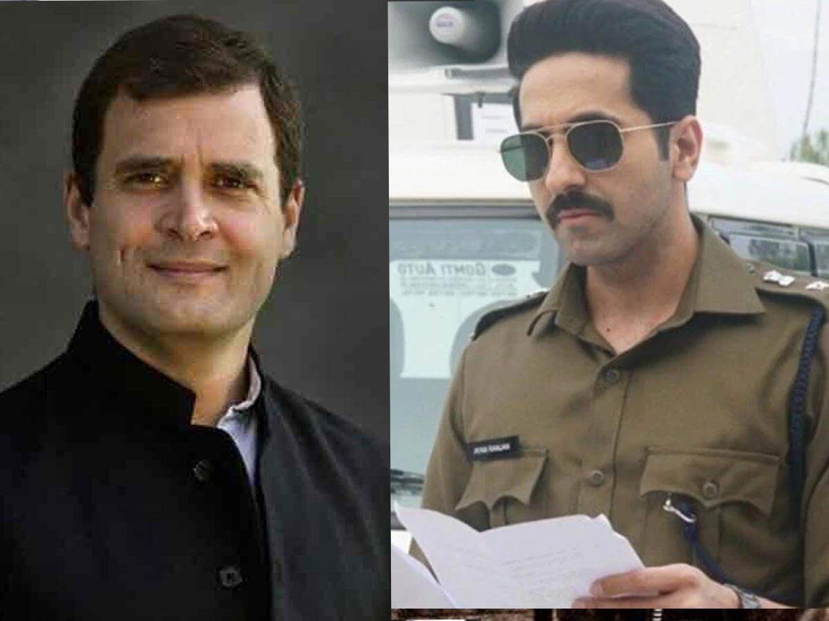 Rahul Gandhi Papped Watching Ayushmann Khurrana S Article 15 In A Multiplex In Delhi Hindi Movie News Times Of India