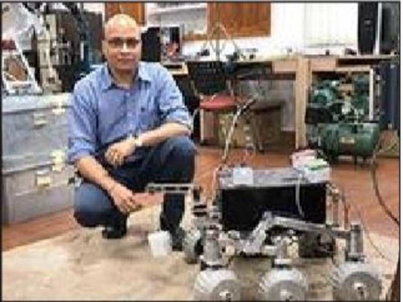 Professor Ashish Dutta has designed two subsystems for Chandrayaan-2. He, along with Professors KS Venkatesh and Girijesh Prasad, has also built a robotic exoskeleton hand for rehabilitation of stroke patients that has finished trials.While 