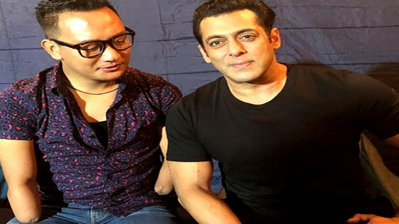 Salman Khan Singing With Thupten Tsering Is Unmissable Hindi Movie News Bollywood Times Of India salman khan singing with thupten tsering is unmissable