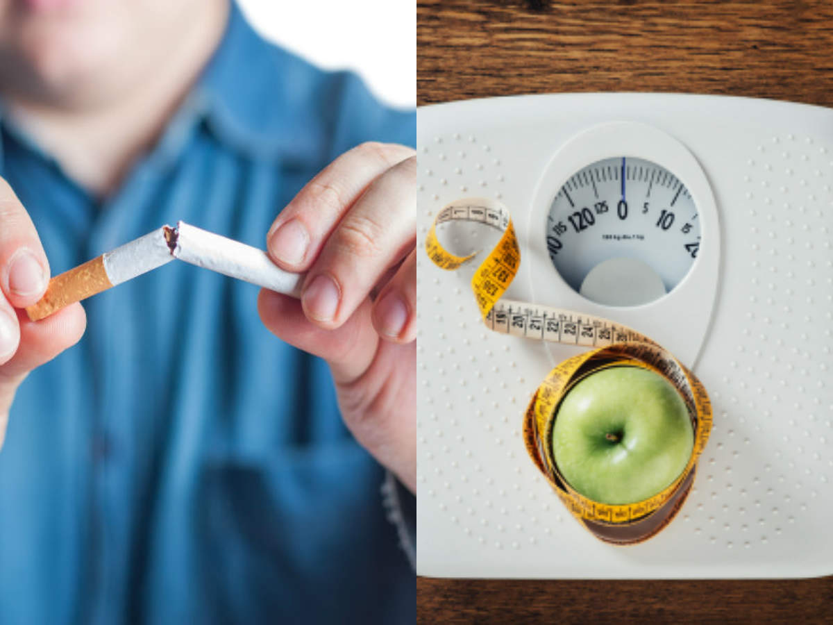 How much weight will you gain after you stop smoking?