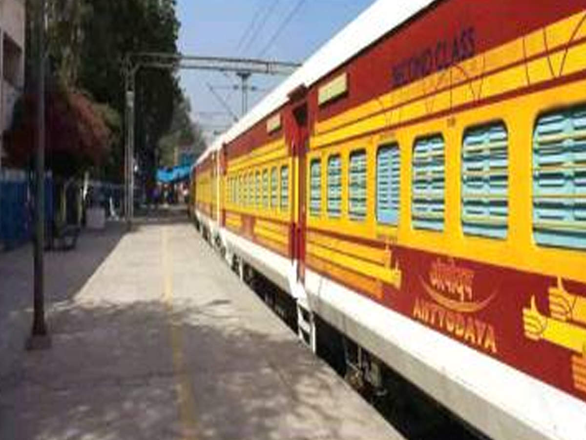 Railway Board cancels new Antyodaya Express | Chennai News - Times of India