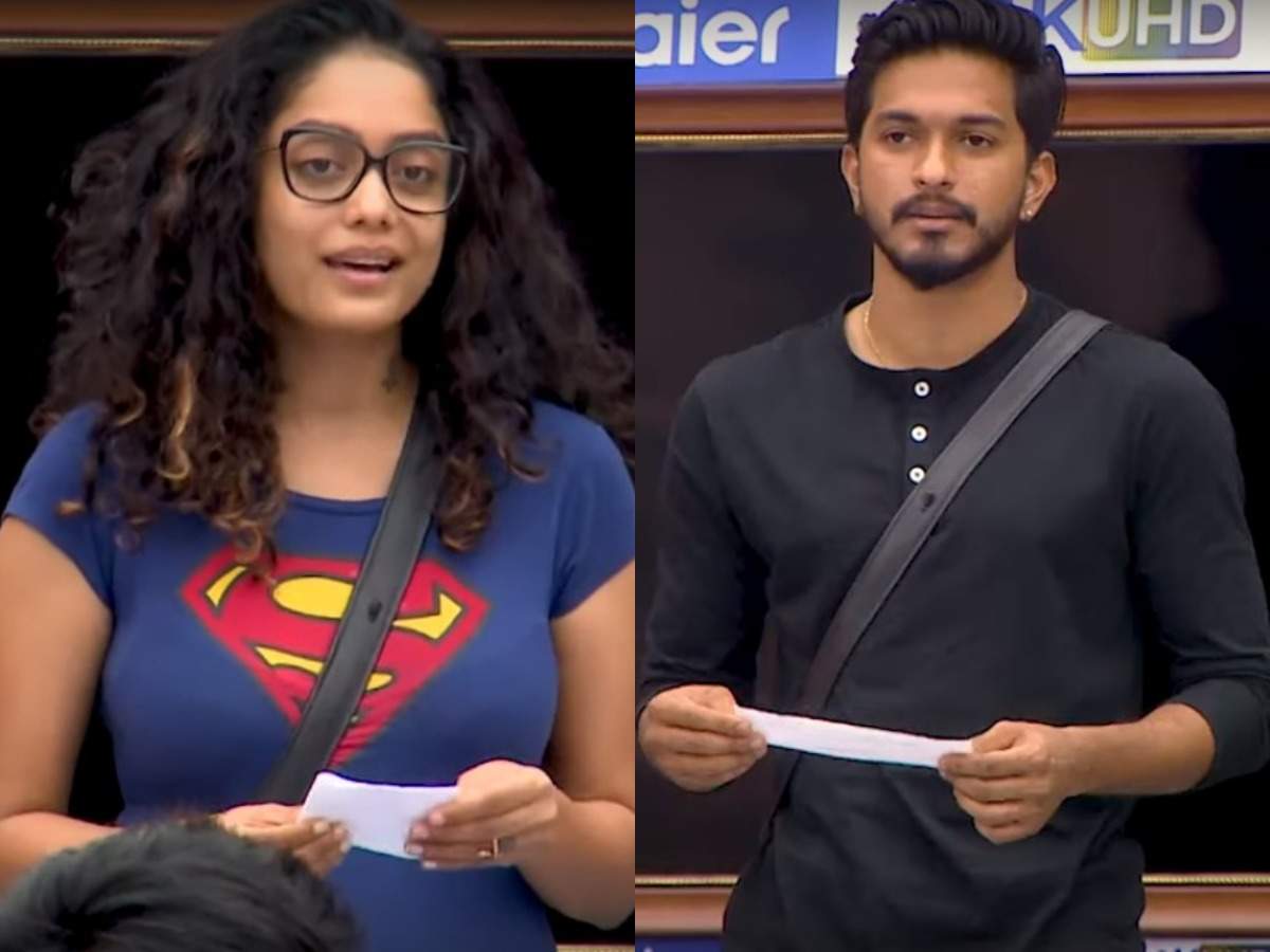 Bigg Boss 3, July 15, 2019, preview: Abhirami Venkatachalam and Mugen Rao in love with each other? - Times of India