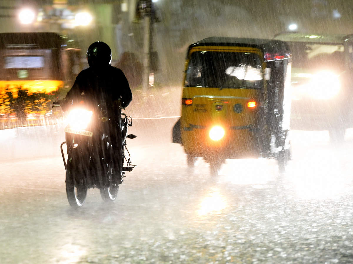 On Monday night, rain lashed many areas in the city. Nungambakkam station recorded recorded 37.3mm rainfall.