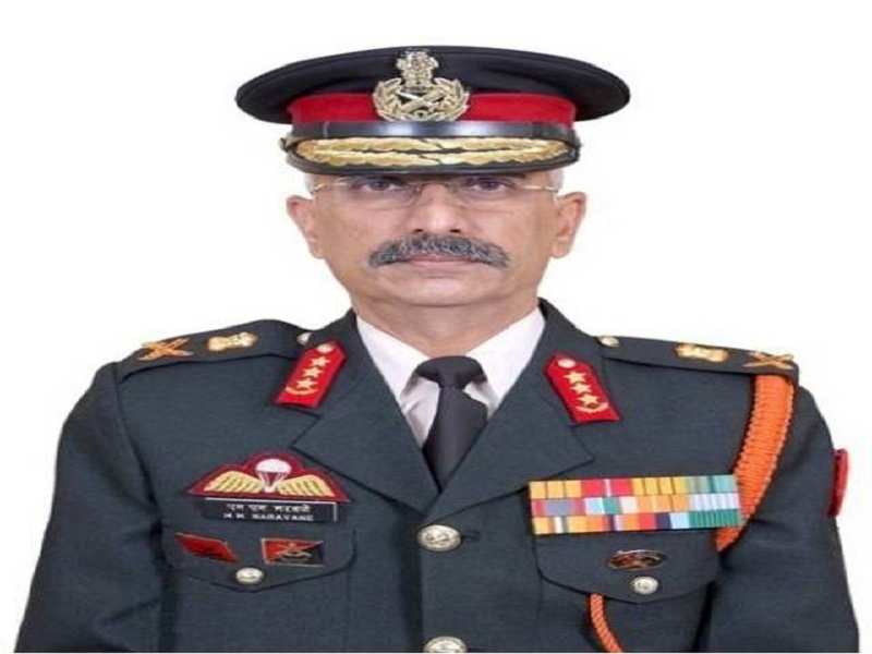 Eastern Command chief Lt-General Manoj Mukund Naravane.