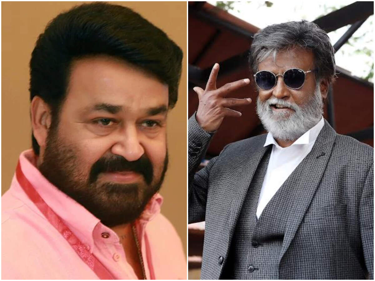 mohanlal rajinikanth