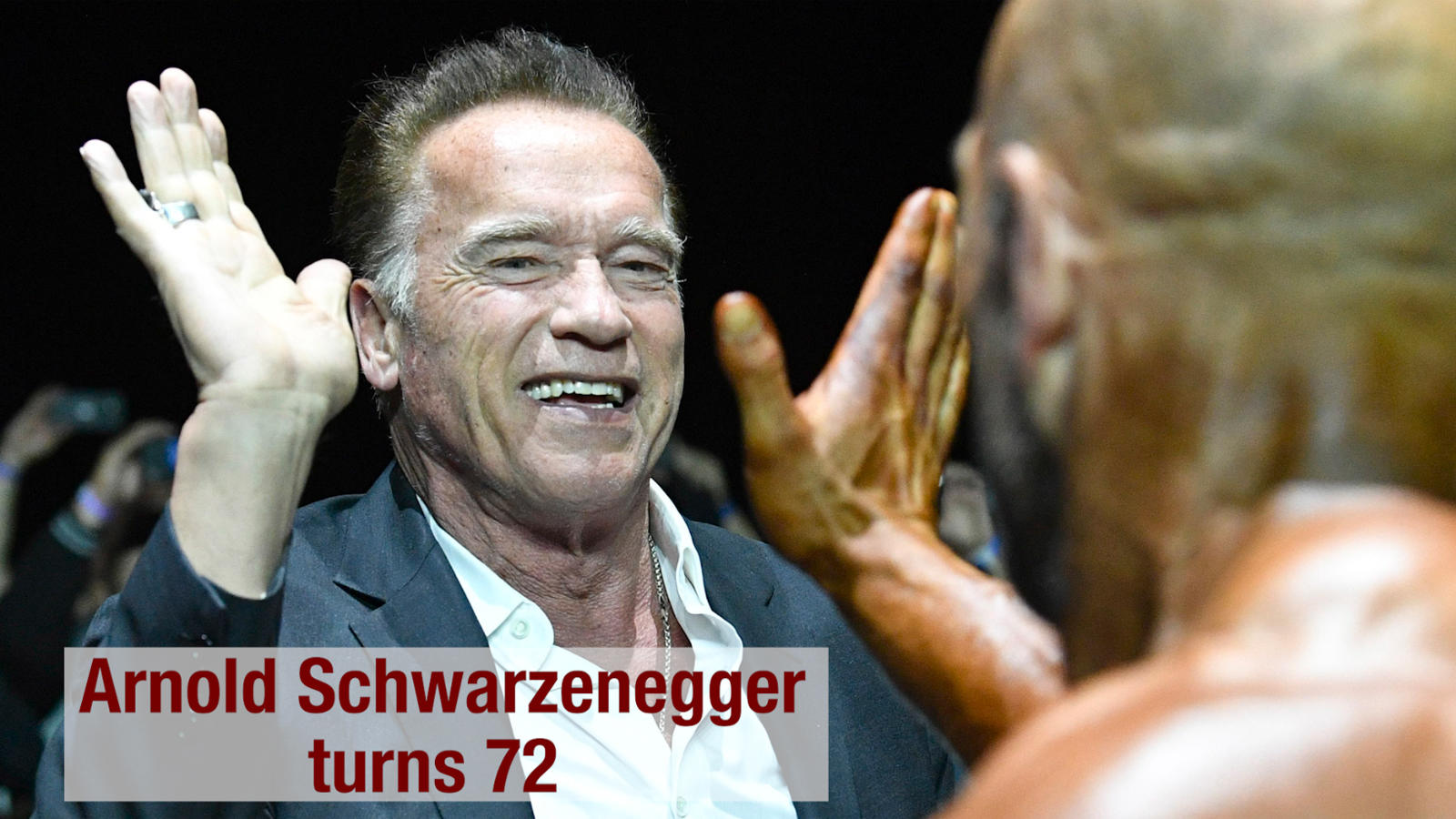 Arnold Schwarzenegger Unveils Bowl Cut  E Online