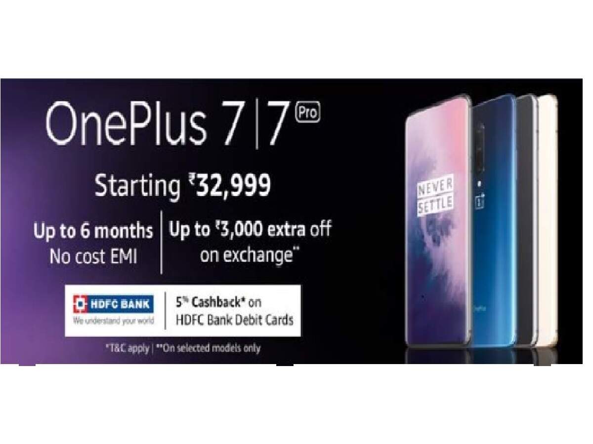 Save Up To Rs 10 500 On Oneplus 7 Oneplus 7 Pro And Other