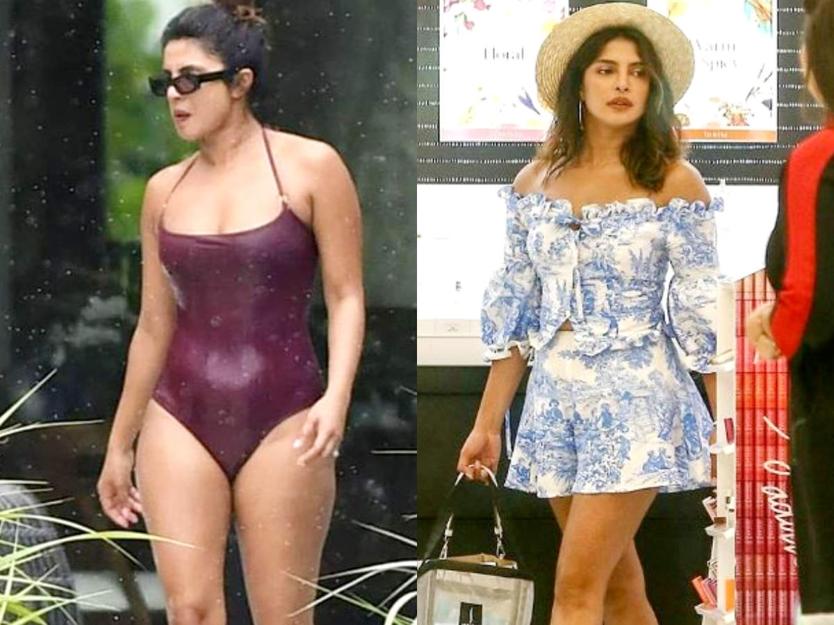 Priyanka Chopra Breaks The Internet With Two Hot Looks In Miami Times Of India