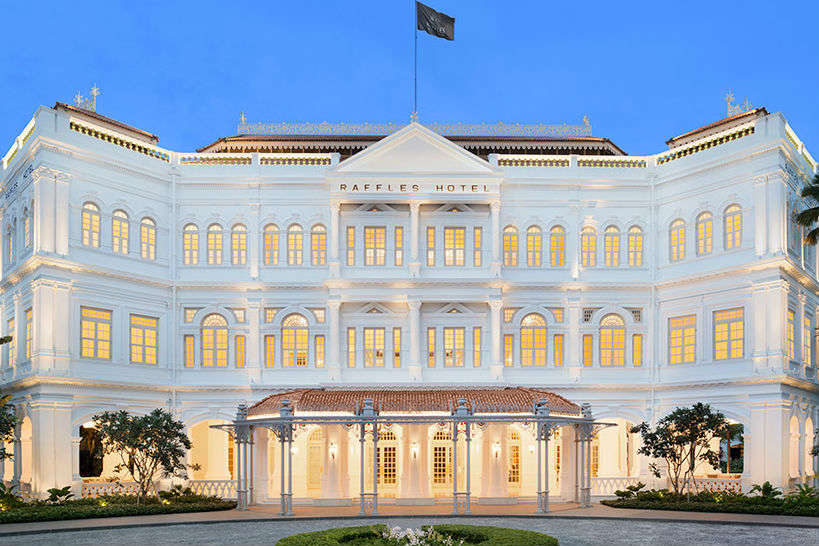 The grand old Raffles Hotel reopens in Singapore