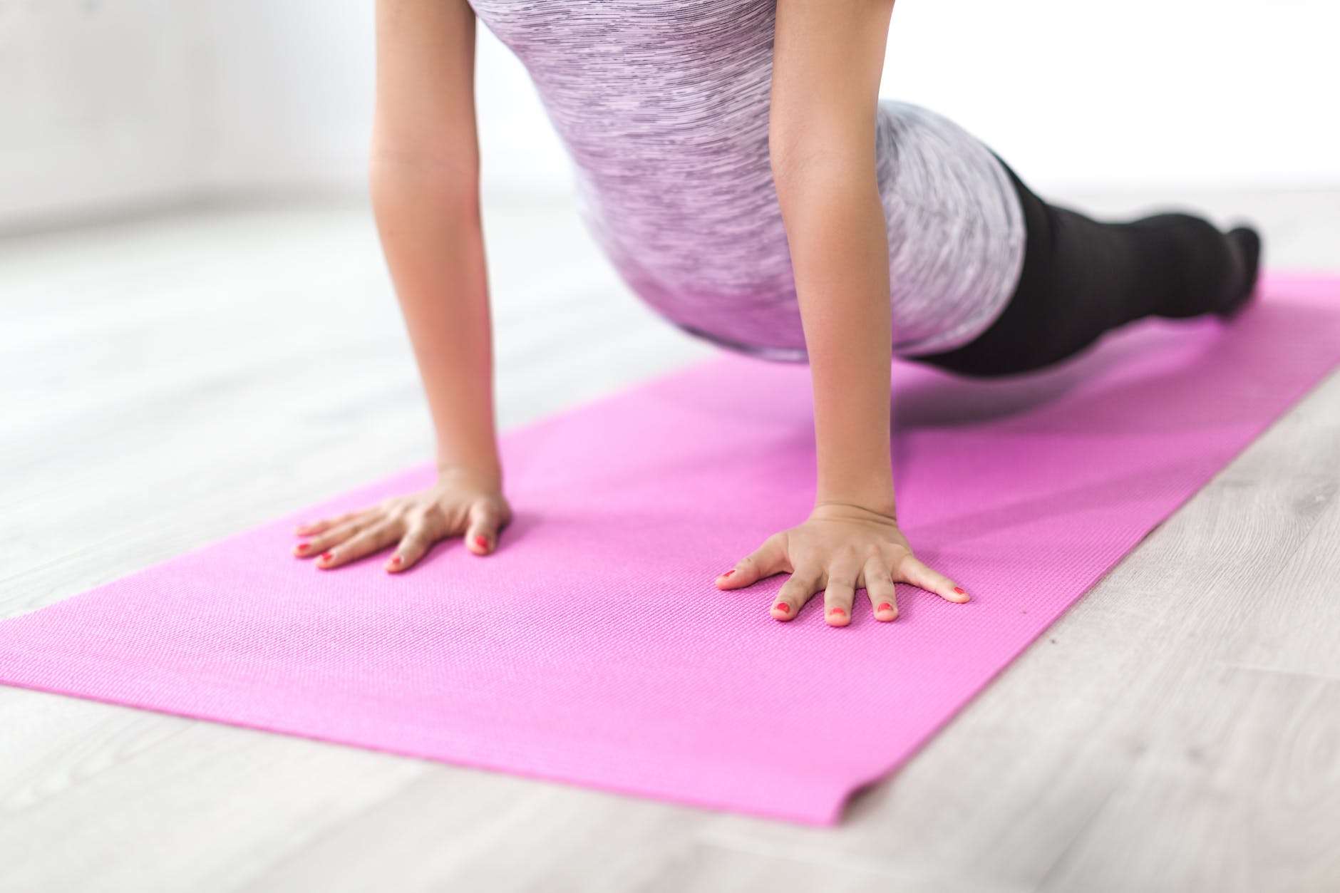 yoga and exercise mats