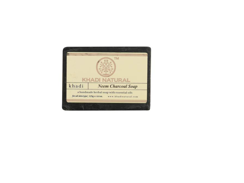 Charcoal Soap by Khadi Natural