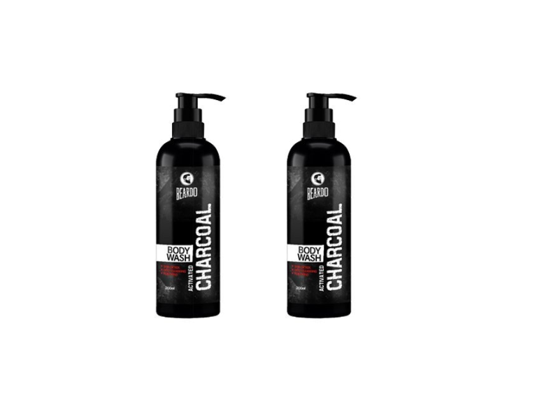 Activated Charcoal Body Wash for Men by Beardo