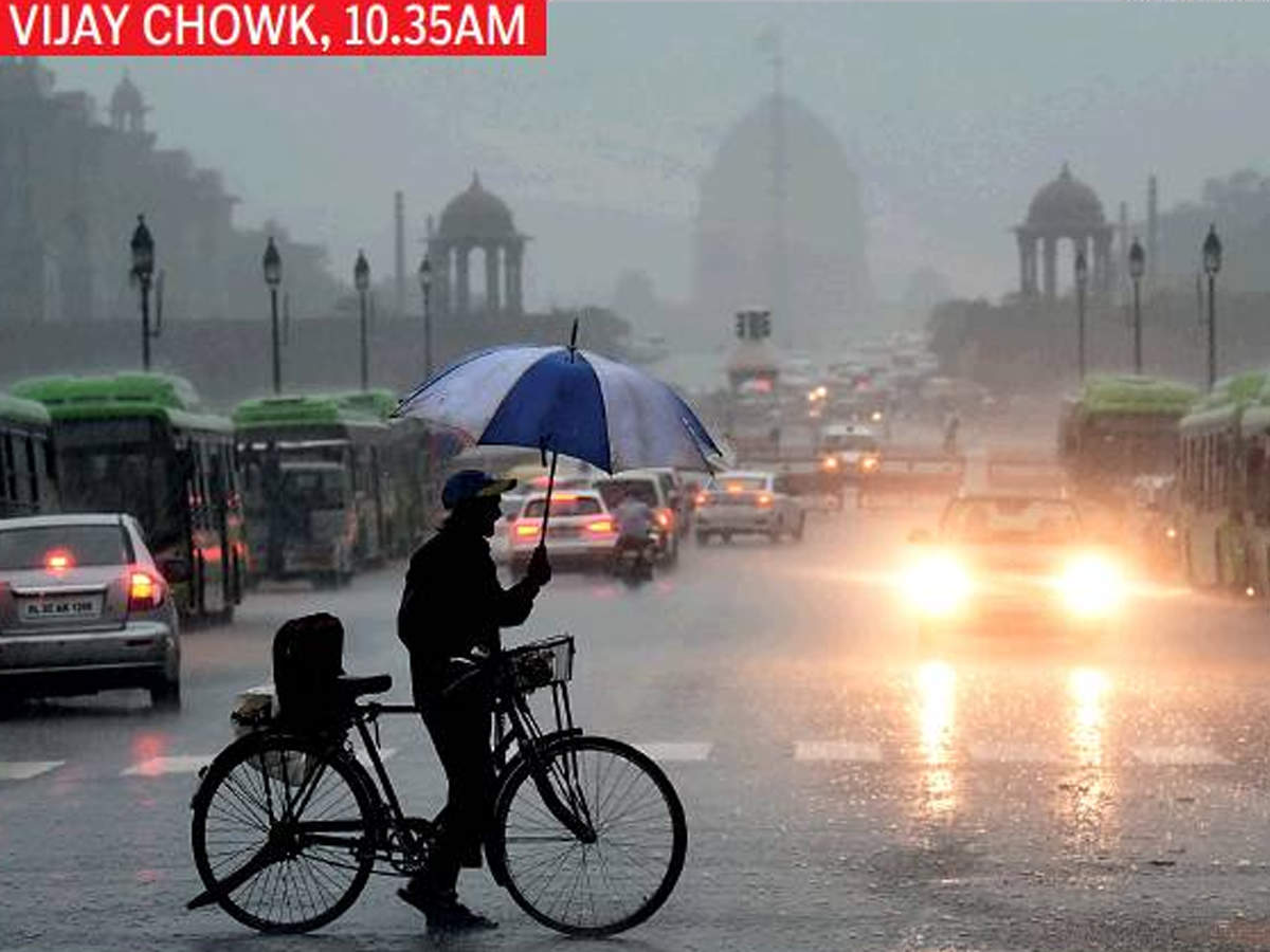 Showers delight Delhi, but slow it down